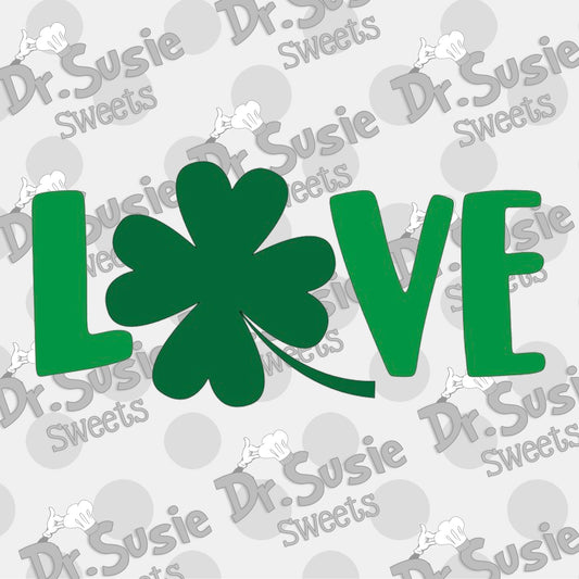 Shamrock Love-Edible Printer Digital Image