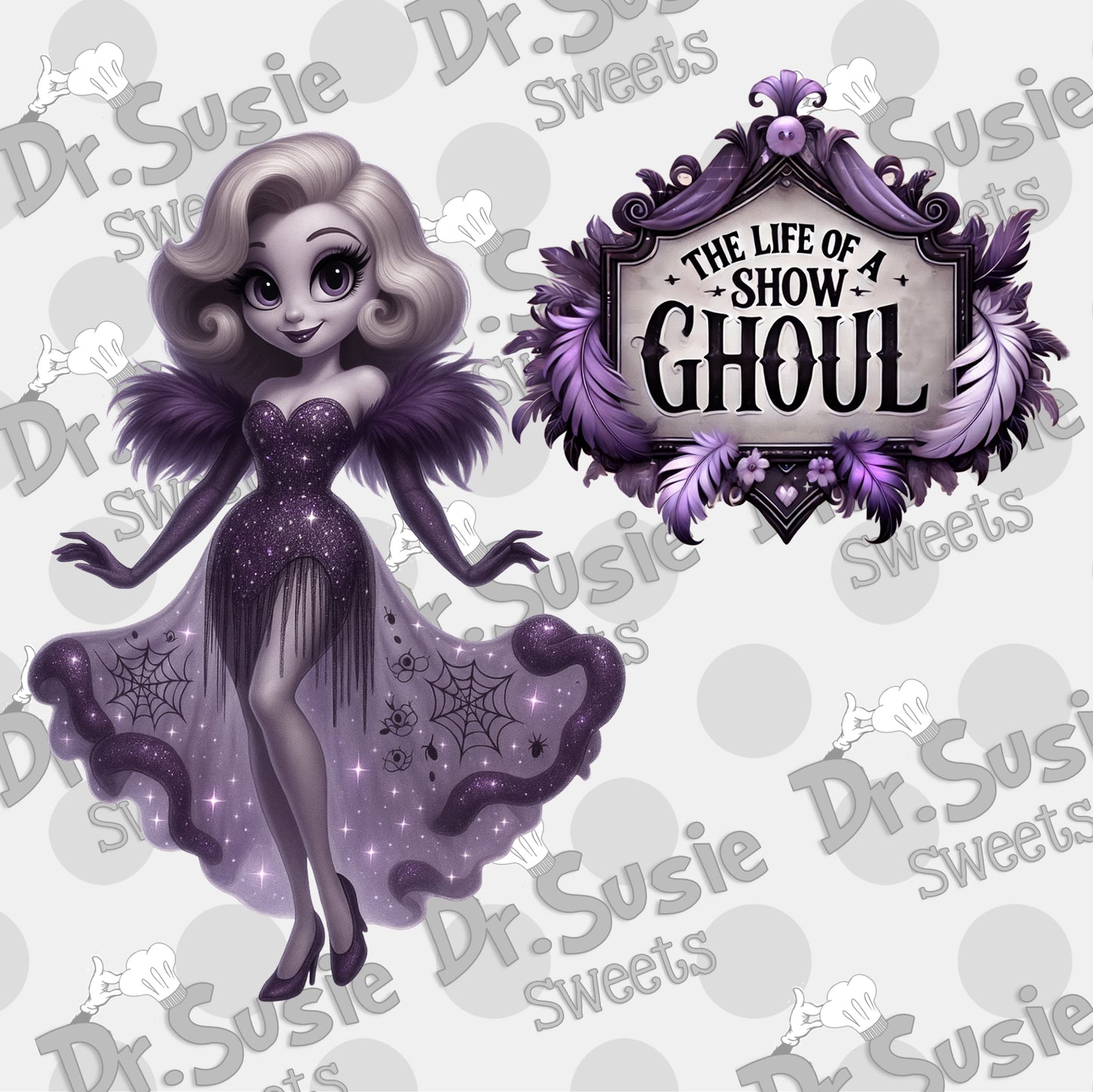 Show Ghoul Set-Edible Printer Digital Image