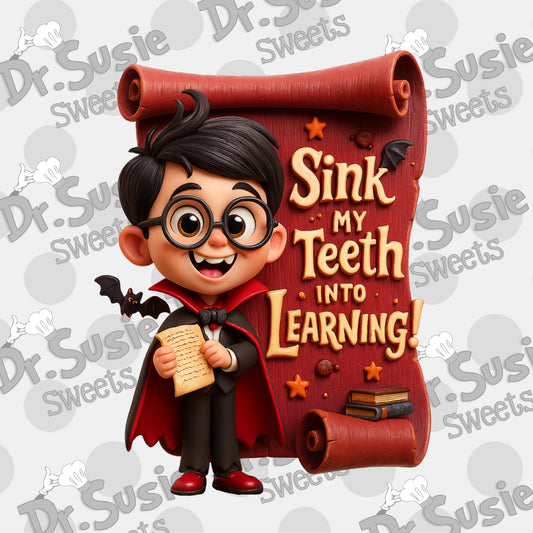 Sink_My_Teeth_Into_Learning_Plaque-Edible Printer Digital Image