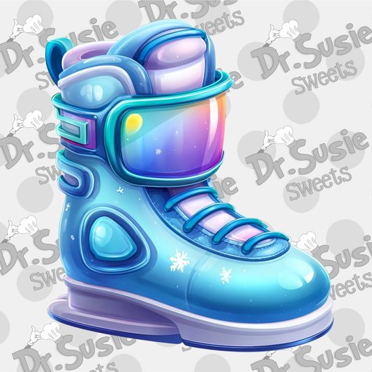Ski Boot-Edible Printer Digital Image