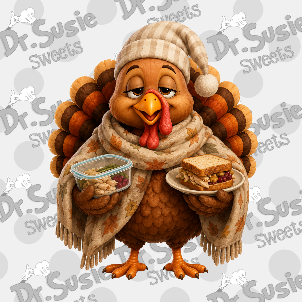 Sleepy Turkey-Sign STL