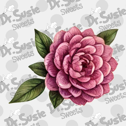 Spa Flower-Edible Printer Digital Image