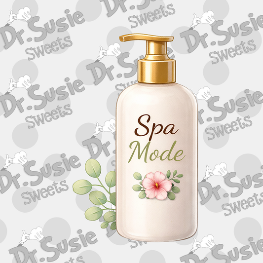 Spa Lotion-Edible Printer Digital Image