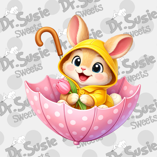 Spring Bunny-Edible Printer Digital Image