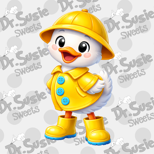 Spring Duck-Edible Printer Digital Image