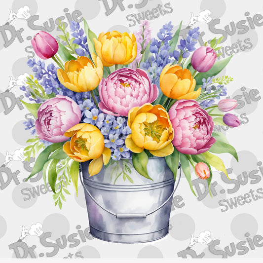 Spring Florals-Edible Printer Digital Image