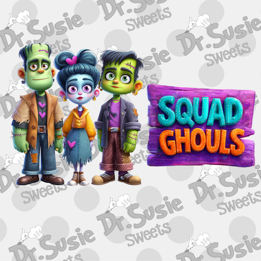Squad Ghouls Set-Edible Printer Digital Image