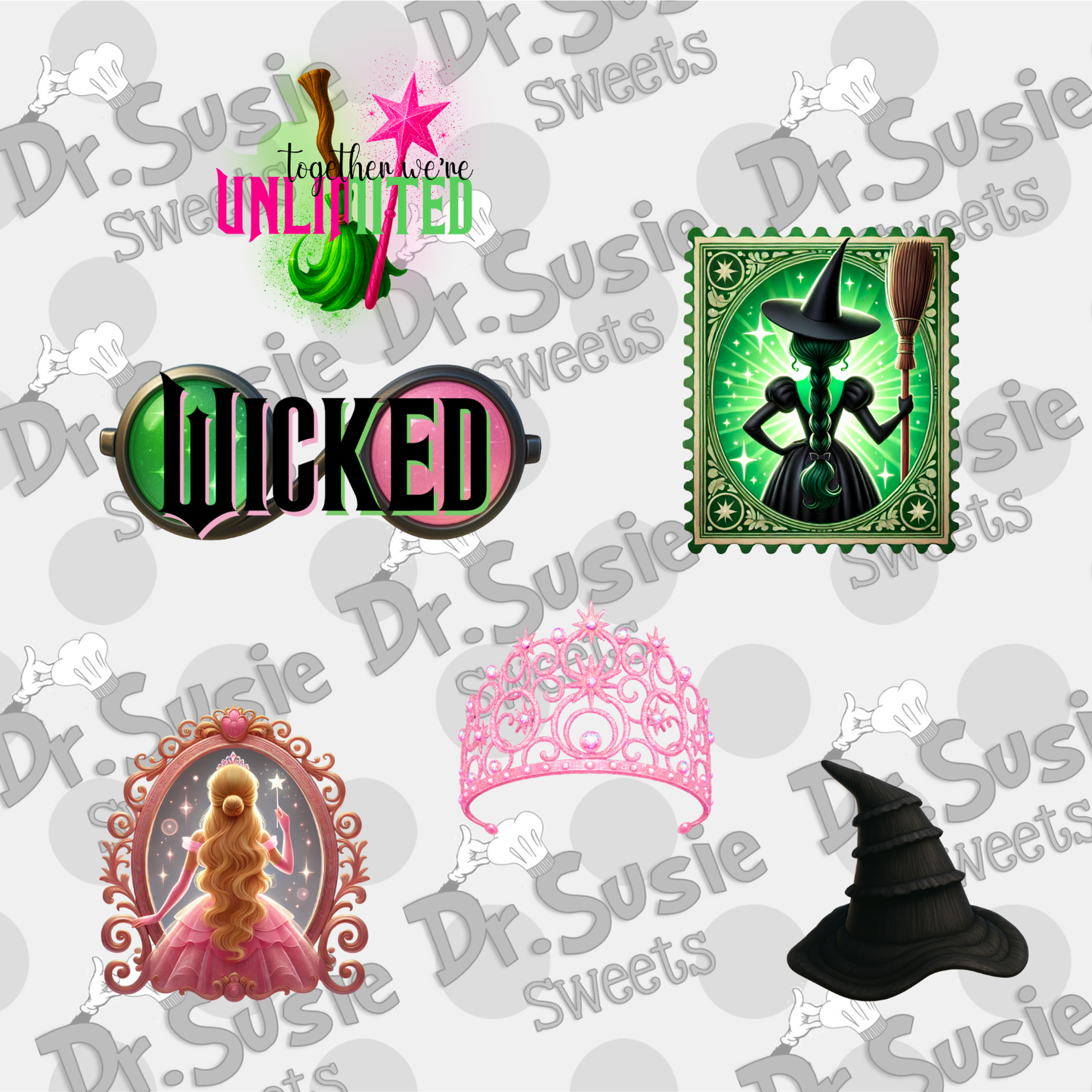 The Witches-Edible Printer Digital Image