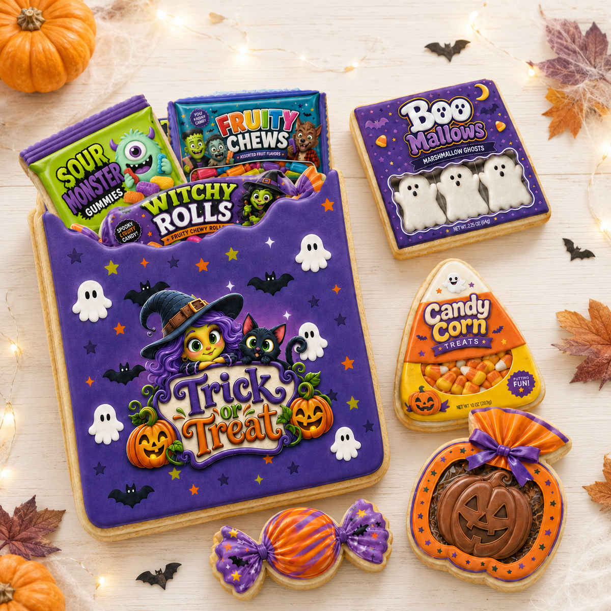 Trick or Treat Bag-Edible Printer Images and STL Set