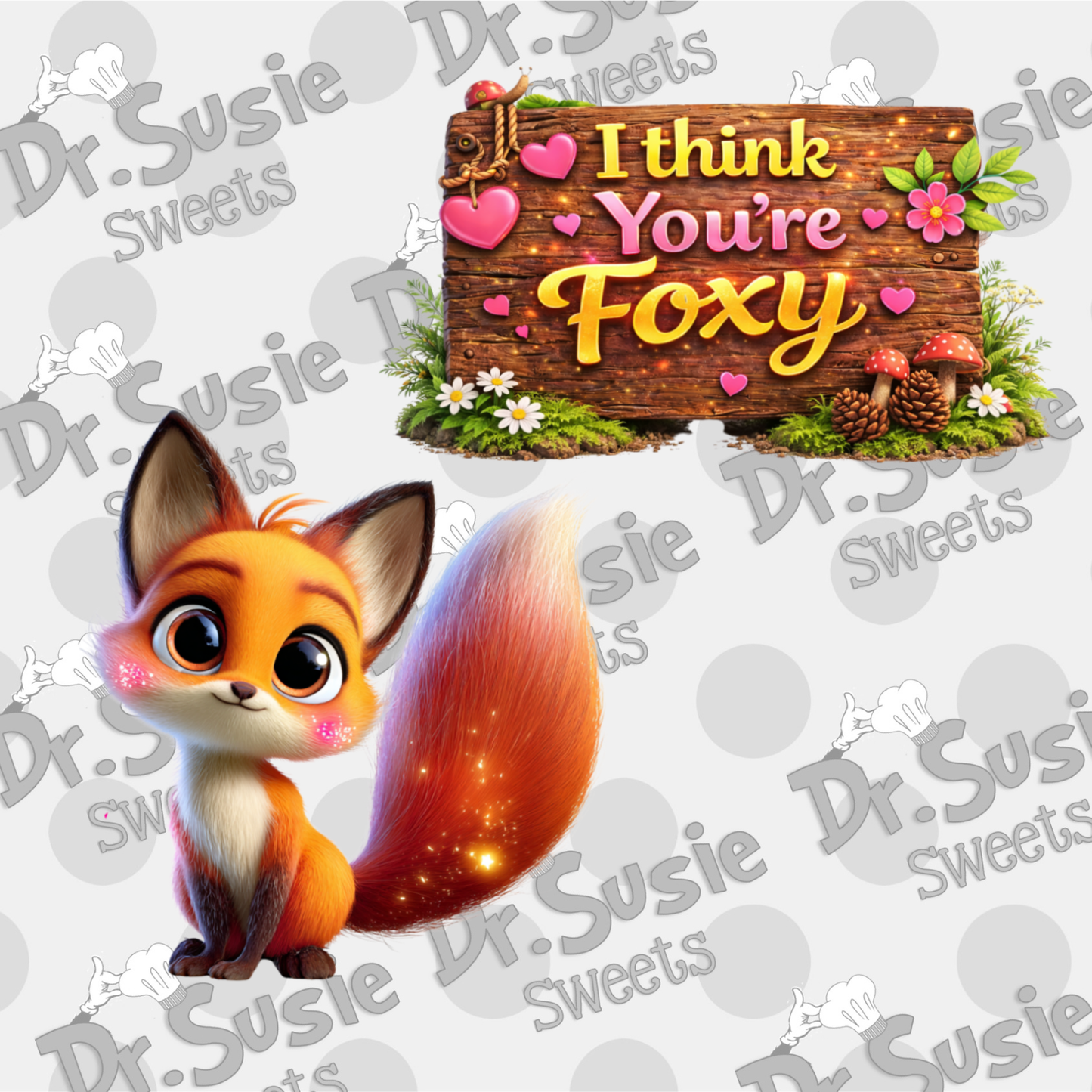 I think You're Foxy Set-STL