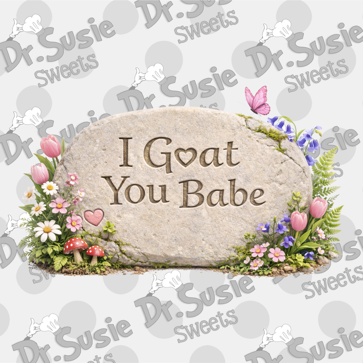 I Goat You Babe Set-Edible Printer Digital Image