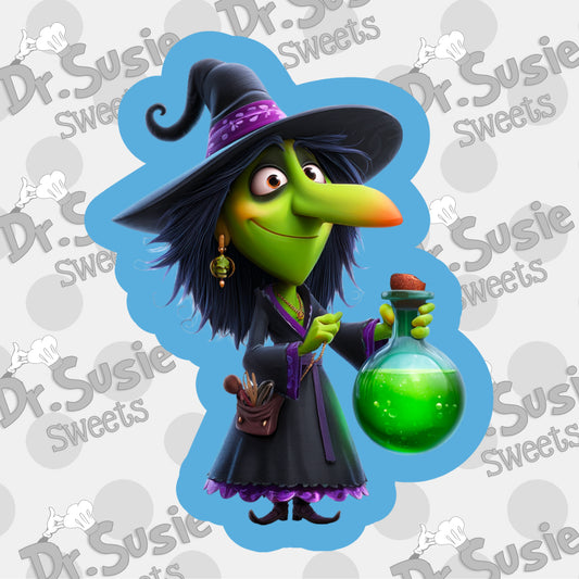 Witch with Potion-STL