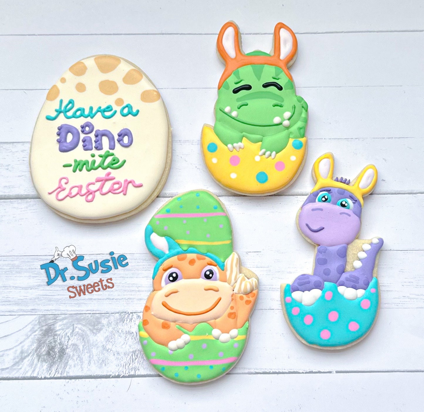 Dino-mite Easter Set (Spring 2024 Cookie-A-Thon)-STL File