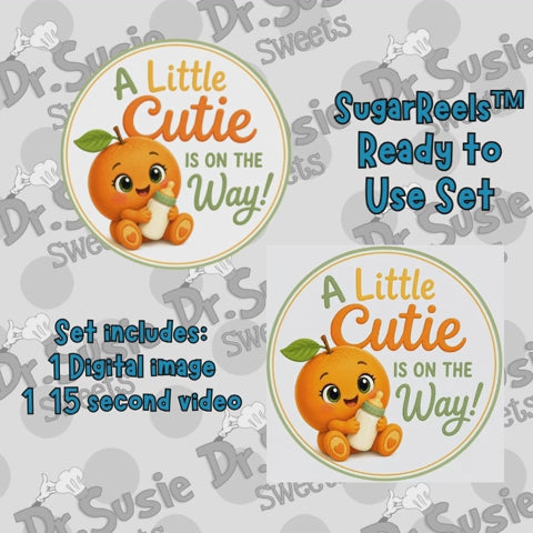 A Little Cutie On The Way-SugarReels™ Digital Set